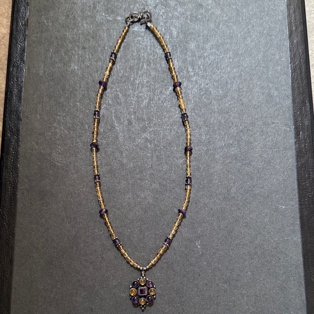 Beaded Pendant Necklace - Women Jewelry
